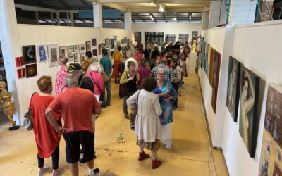 Women in Art exhibition opening